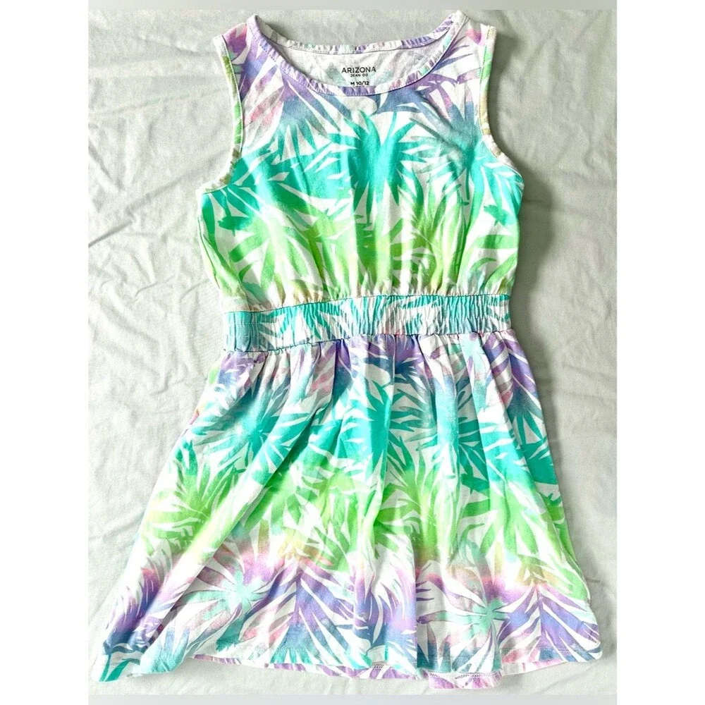 Girls Dress Lot Size 10/12 All in Motion Pink Angel Arizona Co Summer Spring